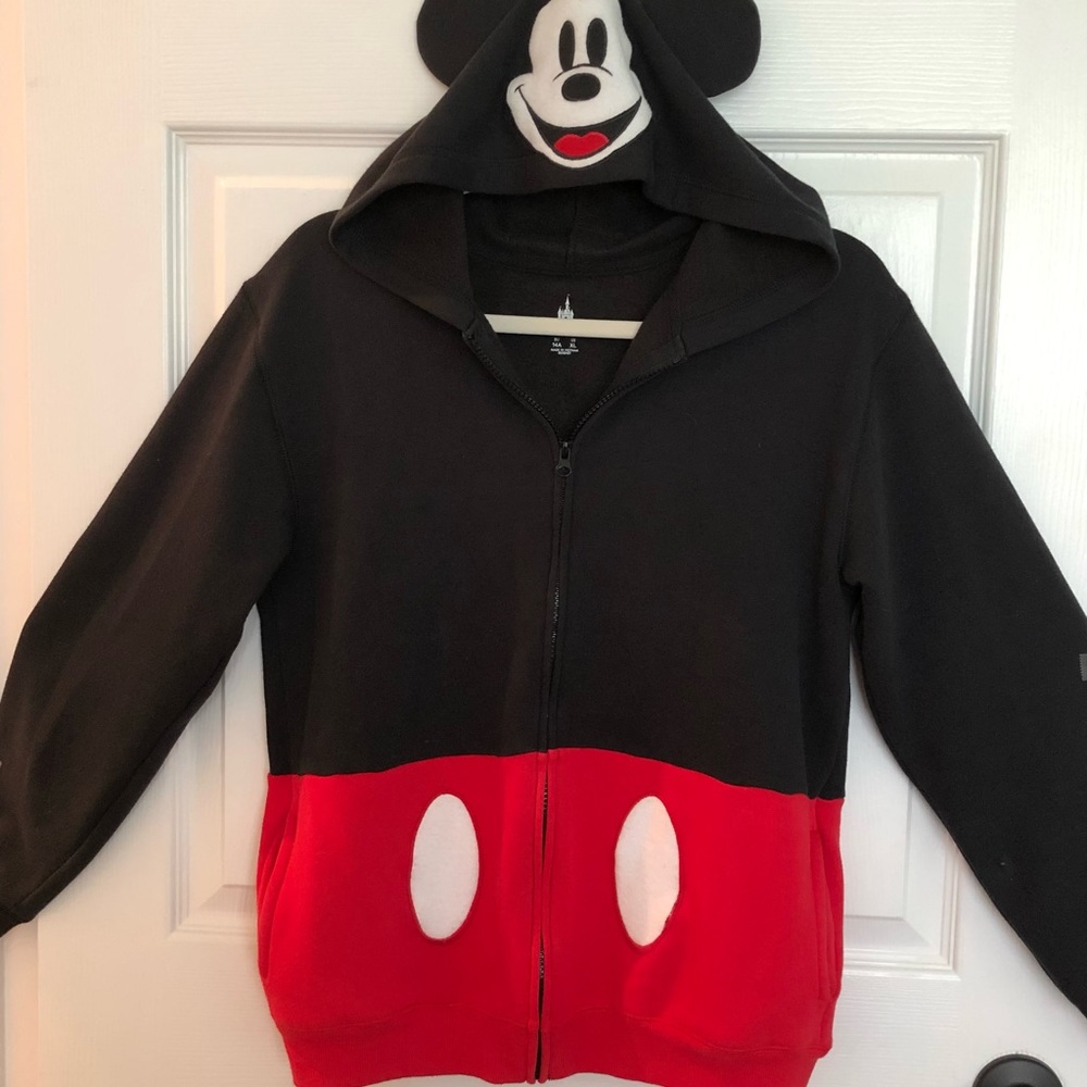 Mickey Mouse Zip-up Hooded Sweatshirt
